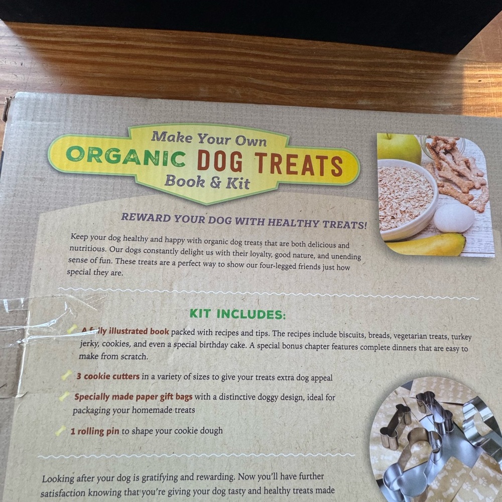 Make Your Own Organic Dog Treats Book & Kit - Picture 7 of 7
